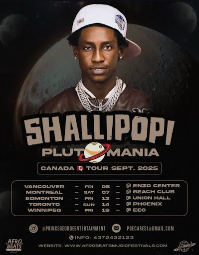 Shallipopi Canada Tour in September