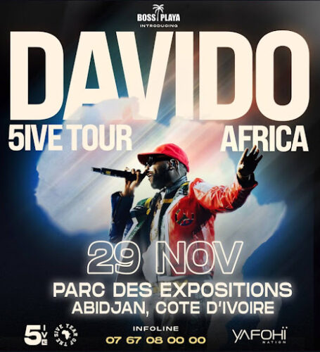 Davido 5ive African Tour Stop Abidjan