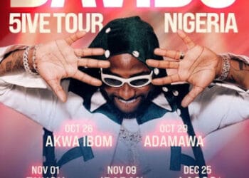 Davido 5ive Tour Nigeria