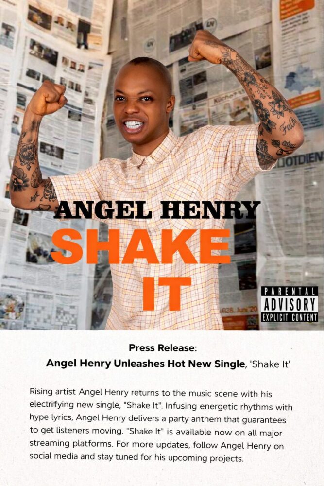 Angel Henry shake It art work