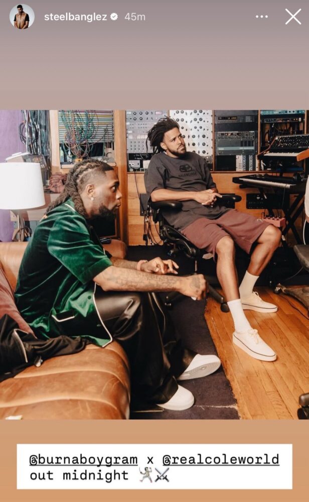 Burna Boy Confirmed as Guest Feature on J. Cole’s The Fall-Off 2 Burna Boy x J. Cole
