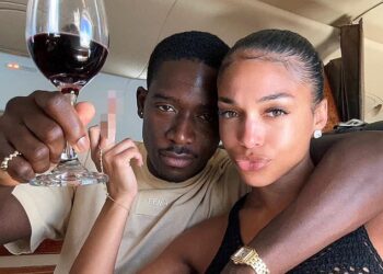 Damson Idris and Lori Harvey