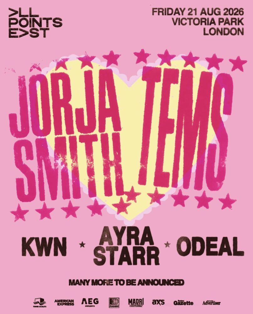 Tems to Headline All Points East Festival in London This August 2 Tems Joins Star-Studded Lineup at All Points East Festival