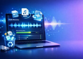 Audio file recovery in progress