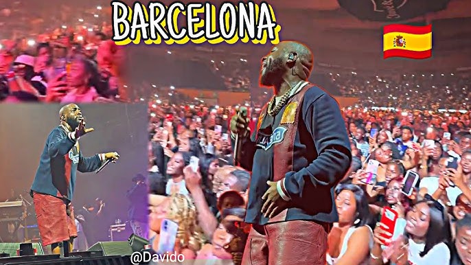 Davido Shuts Down Barcelona: 13,000 Fans Turn Up for His 5ive Tour 1 Davido Shuts Down Barcelona