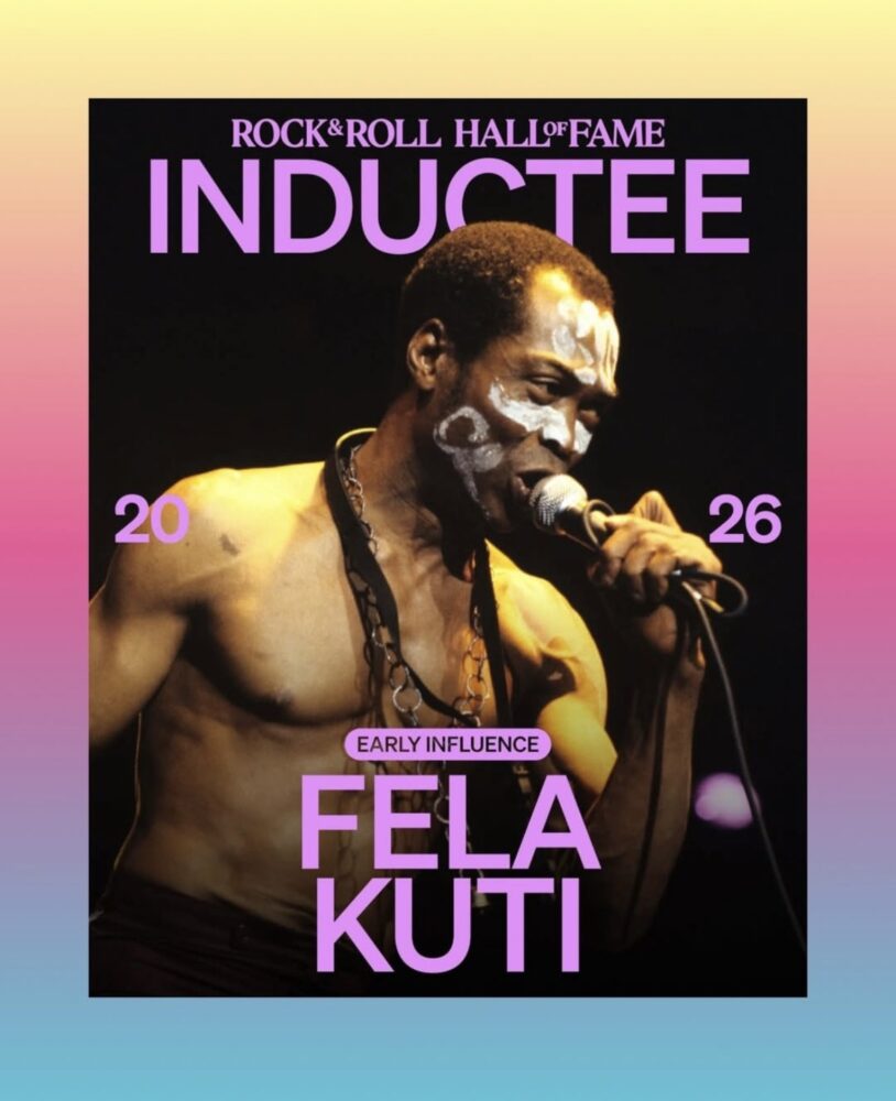 Fela Kuti, Rock & Roll Hall Of Fame (Class of 2026)