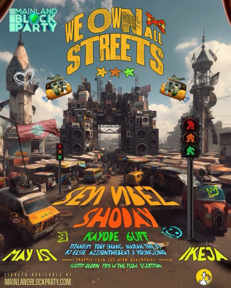 Seyi Vibez & Shoday Set to Headline Mainland Block Party’s 20K Festival in Lagos