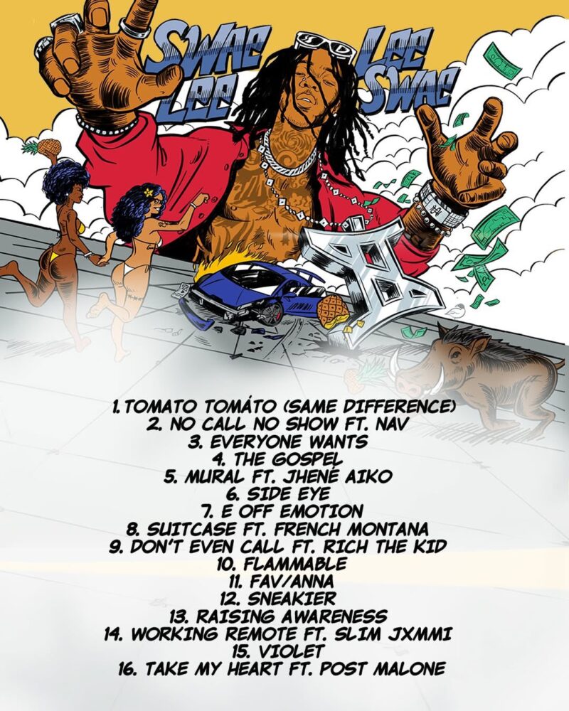 ALBUM: Swae Lee - SAME DIFFERENCE 2 Swae Lee - SAME DIFFERENCE Album Tracklist