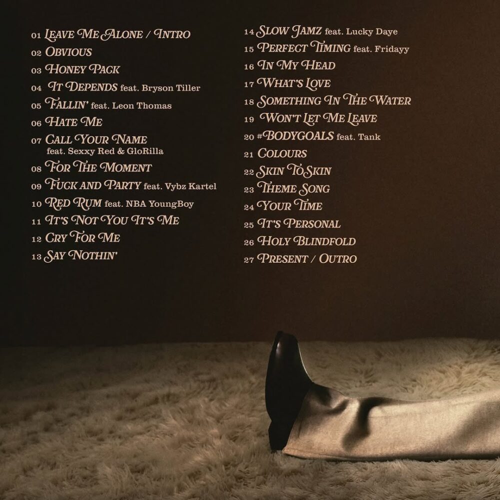 ALBUM: Chris Brown - BROWN 2 Chris Brown - BROWN Album Tracklist