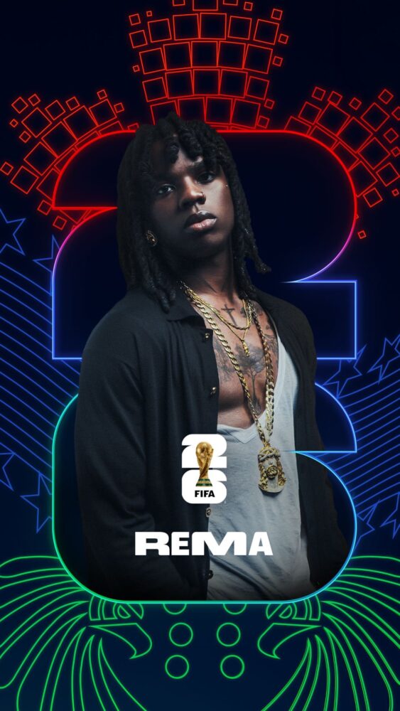 Rema Set to Perform at 2026 FIFA World Cup Opening Ceremony 2 Rema Set to Perform at 2026 FIFA World Cup Opening Ceremony