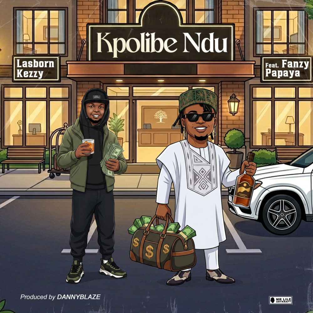Lasborn Kezzy Joins Forces With Fanzy Papaya For A Soulful Highlife Anthem 1 Lasborn Kezzy Kpolibe Ndu Cartoon Artwork1 1