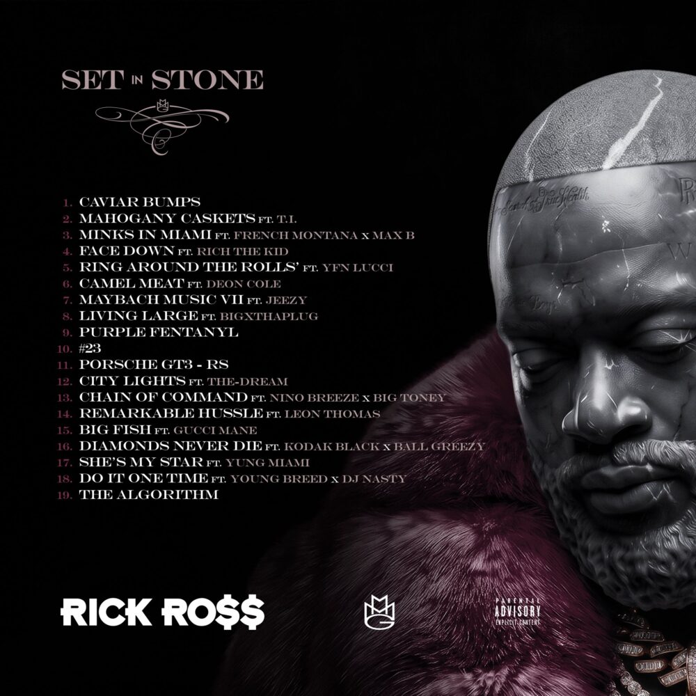 ALBUM: Rick Ross - Set In Stone 2 Rick Ross - Set In Stone Album Tracklist