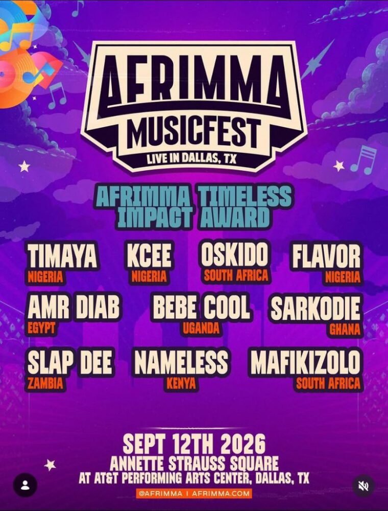 AFRIMMA 2026 Unveils Timeless Impact Award Nominees 2 AFRIMMA 2026 Unveils Timeless Impact Award Nominees